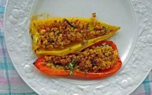 Peperoni ripieni ai capperi Peperoni ripieni ai capperi