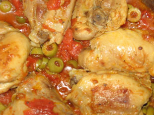 Pollo alle olive (tipico dei Nebrodi) foto: Vincenzo Raneri